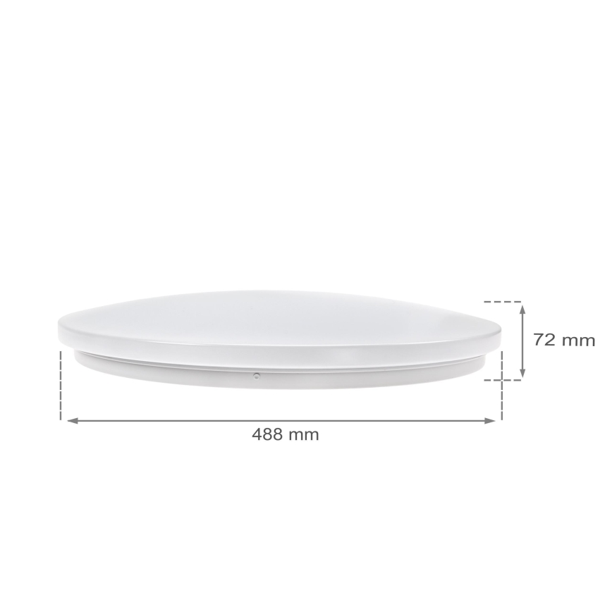 LED loftlampe dæmpbar NYMPHEA LED/36W/230V 2700-6500K Wi-Fi Tuya