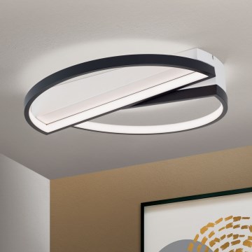 LED loftlampe dæmpbar OLGA LED/28W/230V sort/hvid