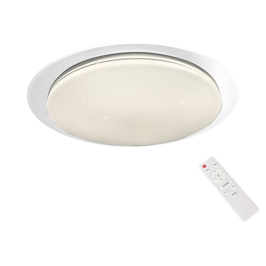 LED loftlampe dæmpbar ONTARIO LED/24W/230V 3000-6000K + fjernbetjening