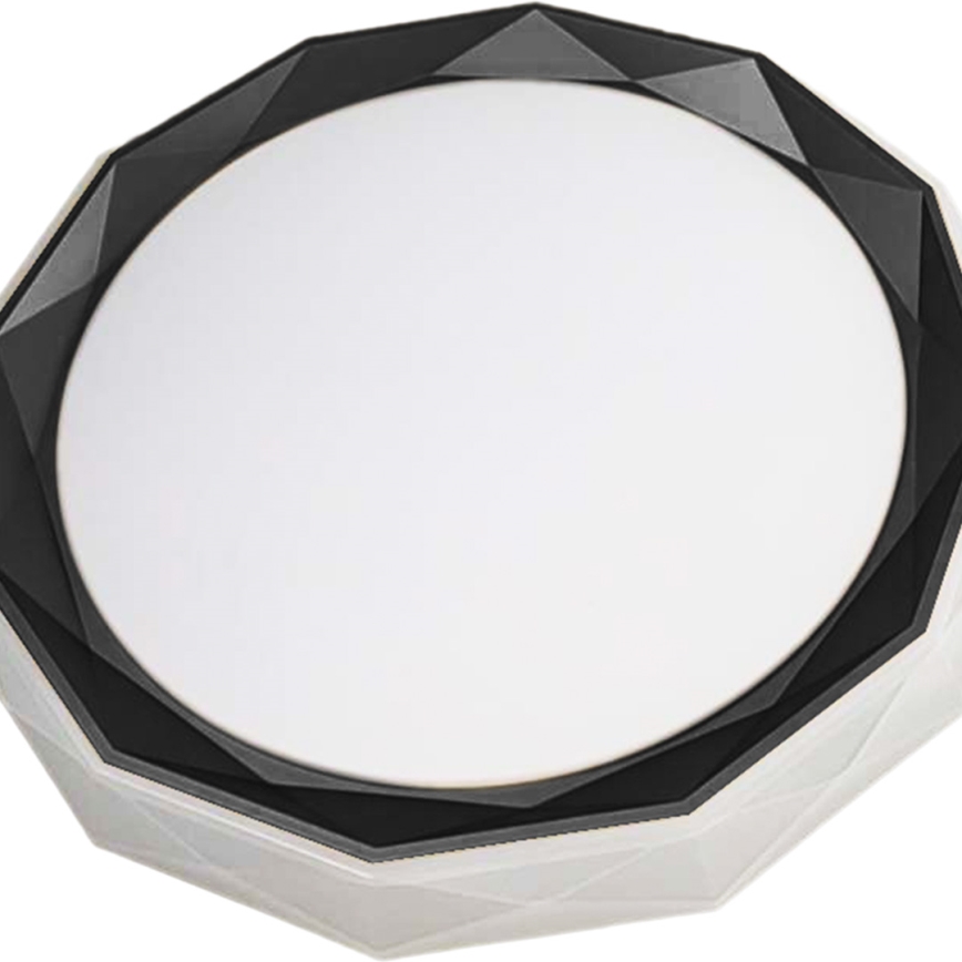 LED loftlampe dæmpbar OSCAR LED/45W/230V 3000-6000K sort + fjernbetjening