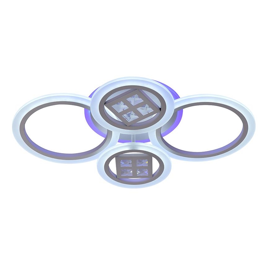 LED loftlampe dæmpbar RGB-farver LED/50W/230V 3000-6500K + fjernbetjening
