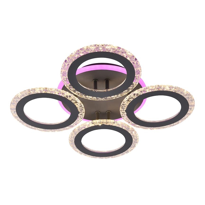 LED loftlampe dæmpbar RGB-farver LED/55W/230V 3000-6500K + fjernbetjening
