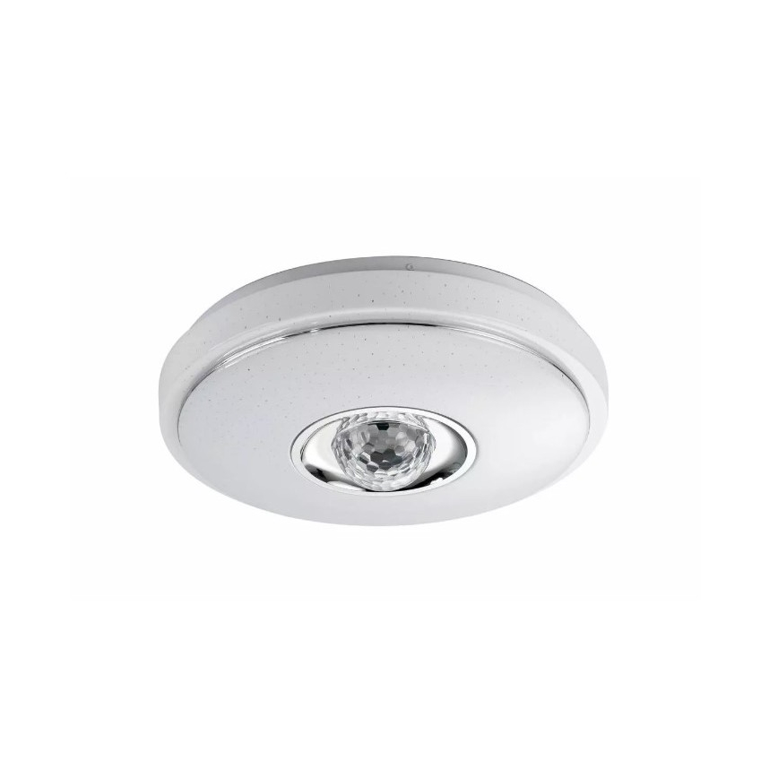 LED loftlampe dæmpbar RGB-farver MAGIC DISCO LED/18W/230V + fjernbetjening
