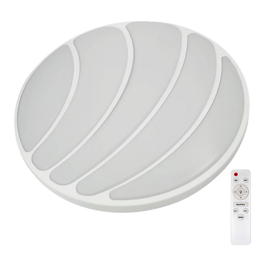 LED loftlampe dæmpbar SHELL WHITE LED/40W/230V + fjernbetjening