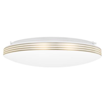 LED loftlampe dæmpbar SIENA GOLD LED/30W/230V + fjernbetjening