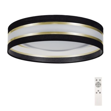 LED loftlampe dæmpbar SMART CORAL GOLD LED/24W/230V sort/gylden + fjernbetjening