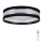 LED loftlampe dæmpbar SMART CORAL LED/24W/230V sort/sølvfarvet + fjernbetjening