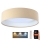 LED loftlampe dæmpbar SMART GALAXY LED/36W/230V diam. 55 cm 2700-6500K Wi-Fi Tuya beige/hvid + fjernbetjening