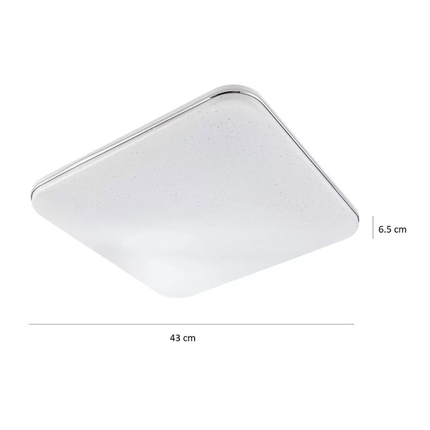 LED loftlampe dæmpbar SYRIUS LED/72W/230V + fjernbetjening