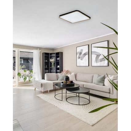 LED loftlampe dæmpbar UNA LED/60W/230V 2700-6500K 50x50 cm + fjernbetjening