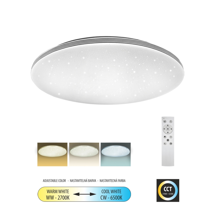 LED loftlampe dæmpbar VENTA LED/36W/230V 2700-6500K diameter 48 cm + fjernbetjening