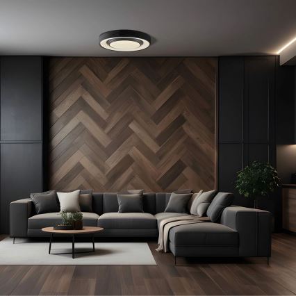 LED loftlampe til badeværelse dæmpbar ZYGMUNT LED/72W/230V diameter 48,5 cm 3000-6000K IP44 + fjernbetjening