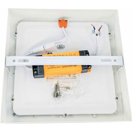 LED loftlampe FENIX LED/12W/230V 3800K 17 cm sne hvid