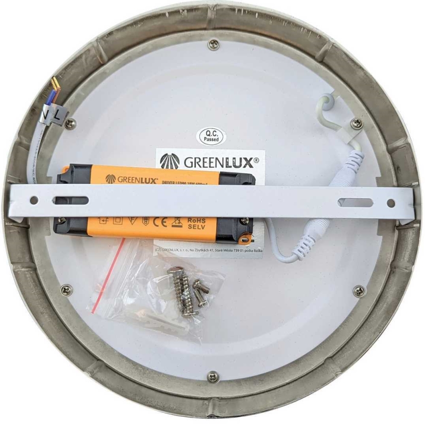 LED loftlampe FENIX LED/12W/230V 3800K diam. 17 cm