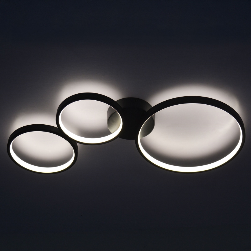LED loftlampe FLAMENCO LED/33W/230V 4000K sort