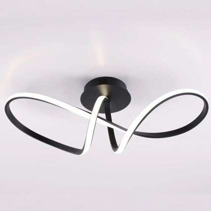 LED loftlampe FLAVIA LED/33W/230V 24x61 cm sort