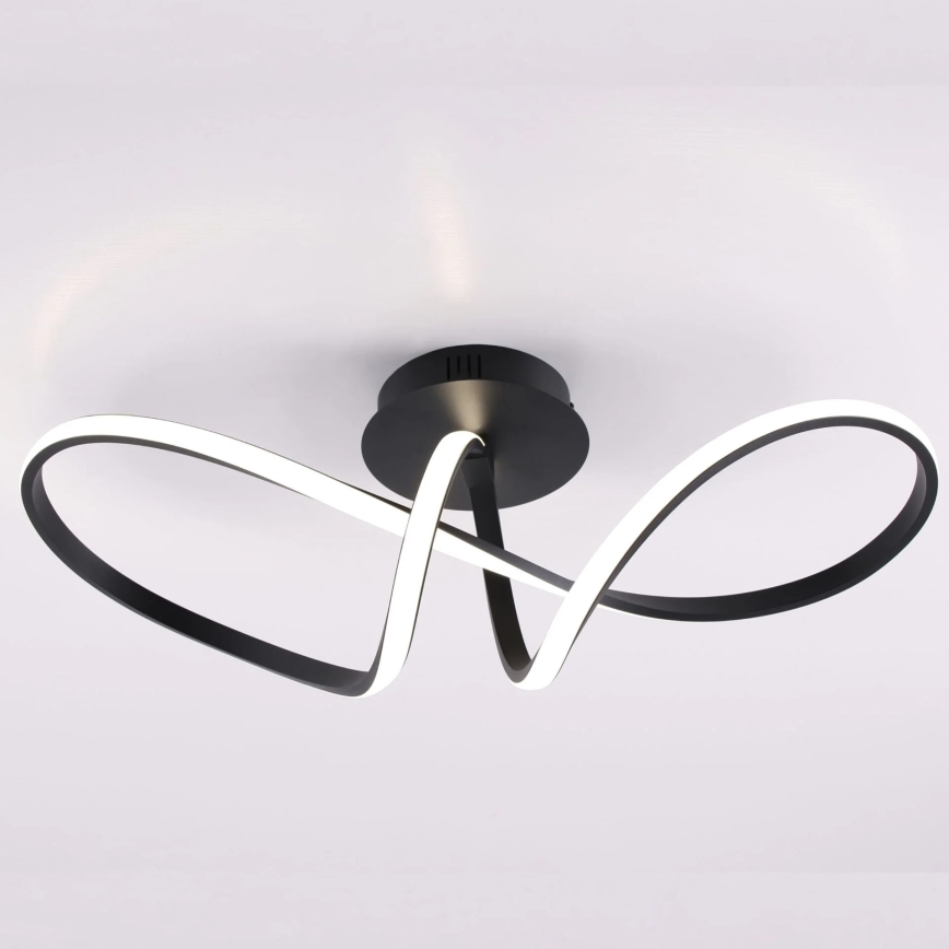 LED loftlampe FLAVIA LED/33W/230V 24x61 cm sort