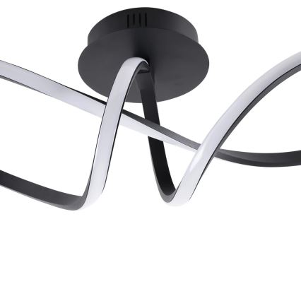 LED loftlampe FLAVIA LED/33W/230V 24x61 cm sort