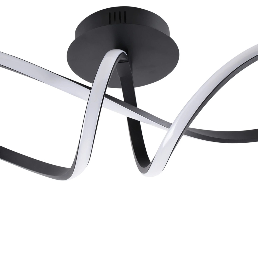 LED loftlampe FLAVIA LED/33W/230V 24x61 cm sort