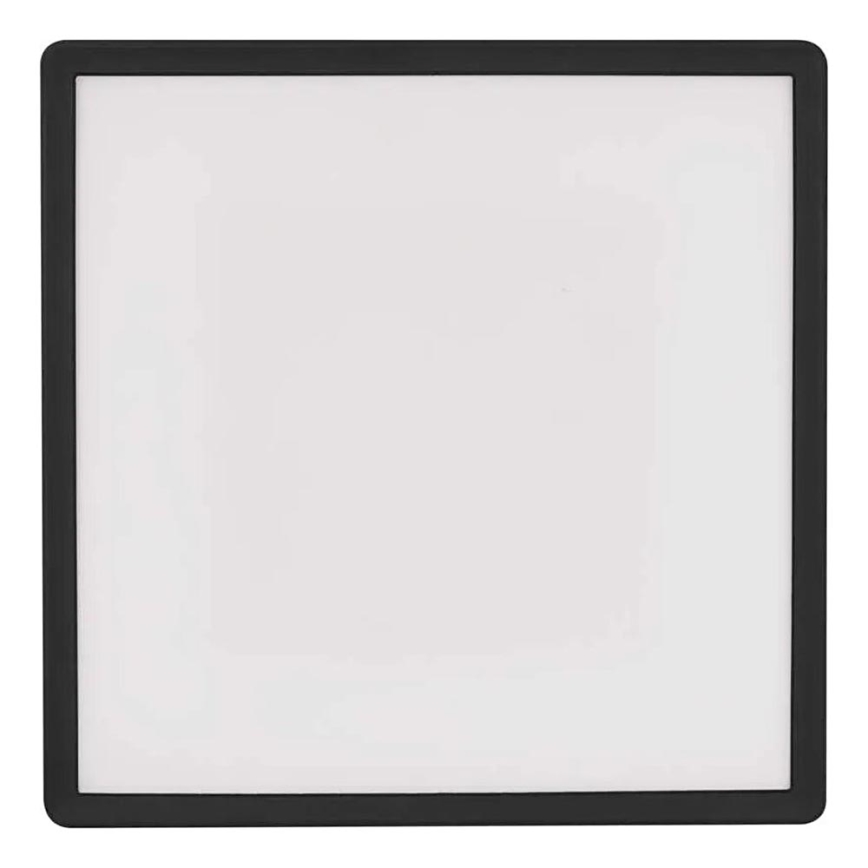 LED loftlampe FLORI LED/18W/230V 4000K sort 29x29 cm