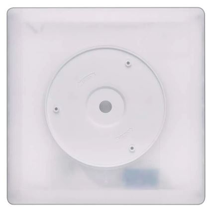 LED loftlampe FLORI LED/18W/230V 4000K sort 29x29 cm