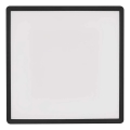 LED loftlampe FLORI LED/22W/230V 4000K sort 42x42 cm