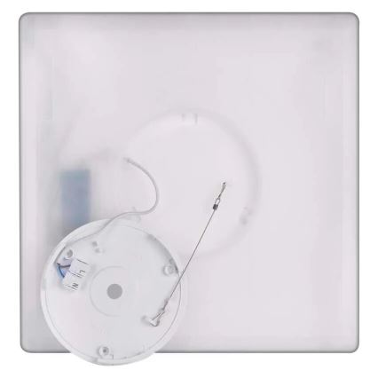 LED loftlampe FLORI LED/22W/230V 4000K sort 42x42 cm