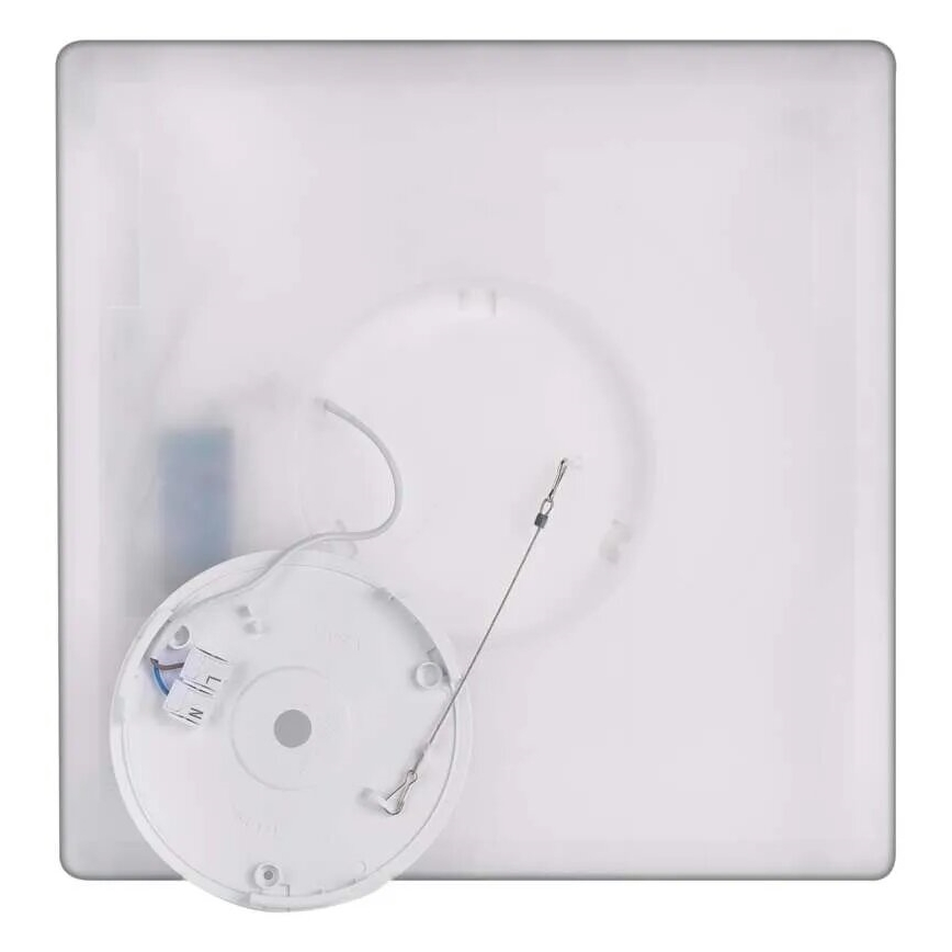 LED loftlampe FLORI LED/22W/230V 4000K sort 42x42 cm