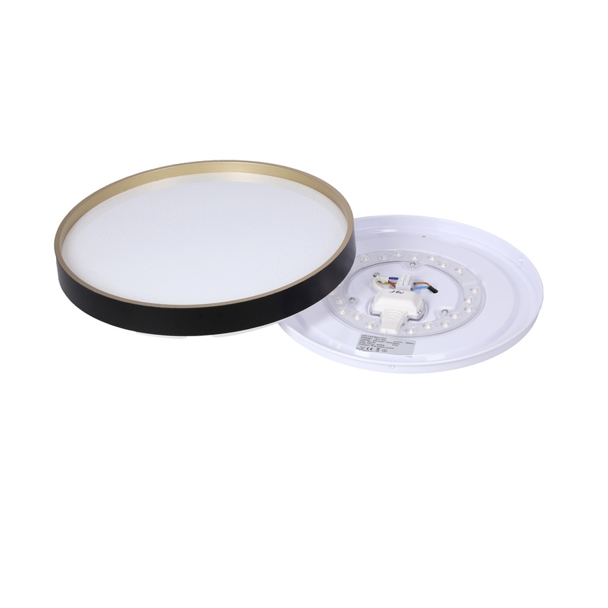 LED loftlampe FLORIDA LED/18W/230V sort