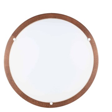 LED loftlampe FRIDA LED/18W/230V bøg