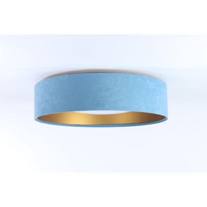 LED Loftlampe GALAXY 1xLED/24W/230V Ø 44 cm blå/guld