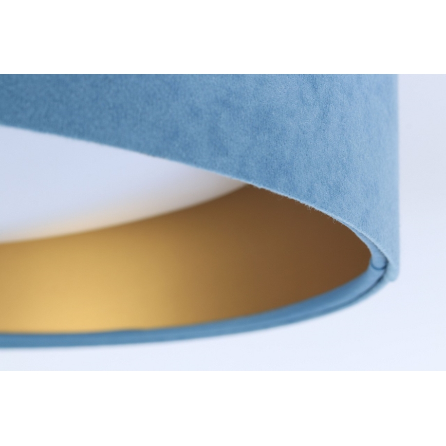 LED Loftlampe GALAXY 1xLED/24W/230V Ø 44 cm blå/guld