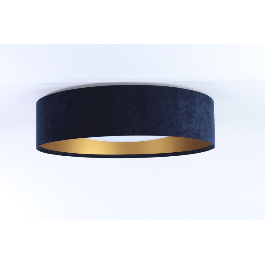 LED Loftlampe GALAXY 1xLED/24W/230V Ø 44 cm blå/guld