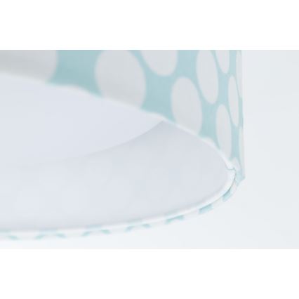 LED Børne loftlampe GALAXY KIDS LED/24W/230V grøn/hvid med prikker