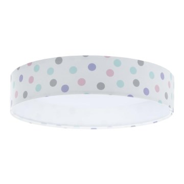 LED loftlampe GALAXY KIDS LED/24W/230V prikker farverig