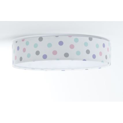 LED loftlampe GALAXY KIDS LED/24W/230V prikker farverig