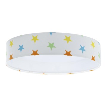 LED loftlampe GALAXY KIDS LED/24W/230V stjerner farverig