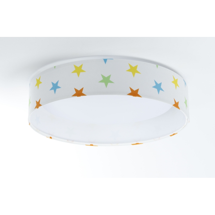 LED loftlampe GALAXY KIDS LED/24W/230V stjerner farverig