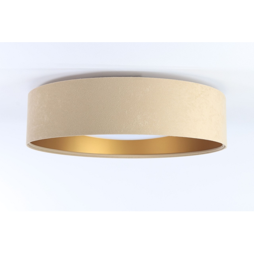 LED loftlampe GALAXY LED/24W/230V Ø 44 cm beige/guld