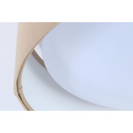 LED-loftlampe GALAXY LED/24W/230V Ø 44 cm beige/hvid