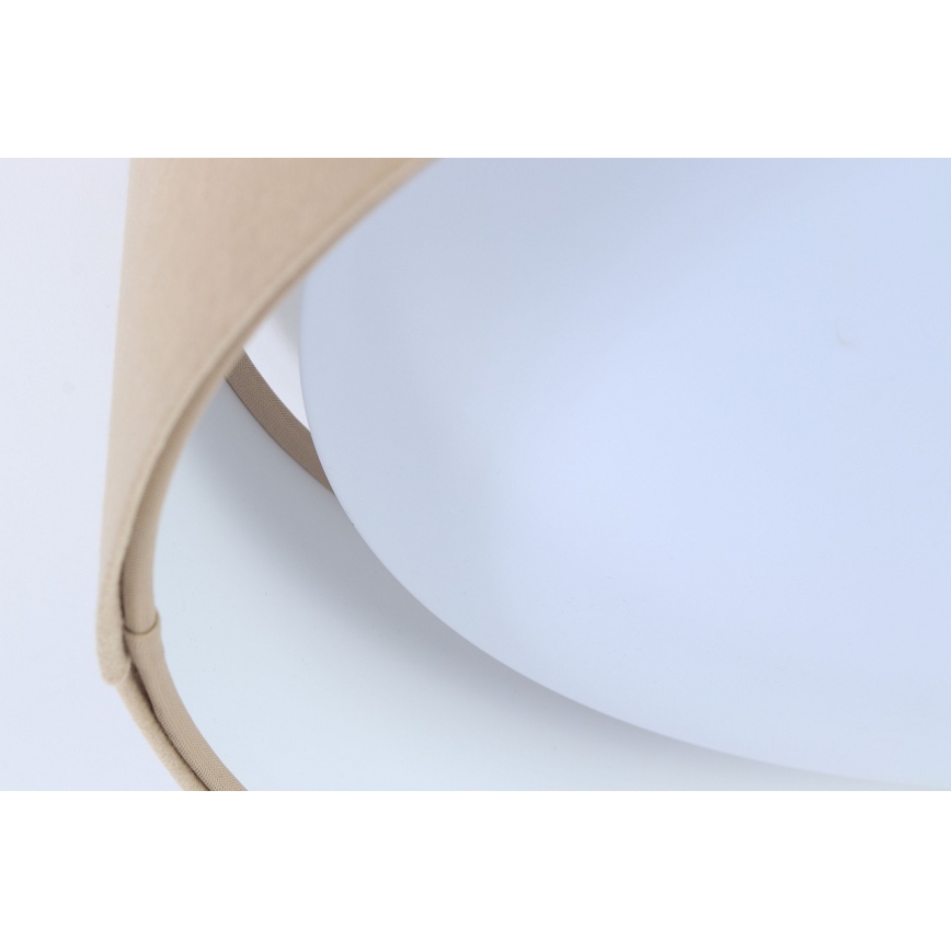 LED-loftlampe GALAXY LED/24W/230V Ø 44 cm beige/hvid