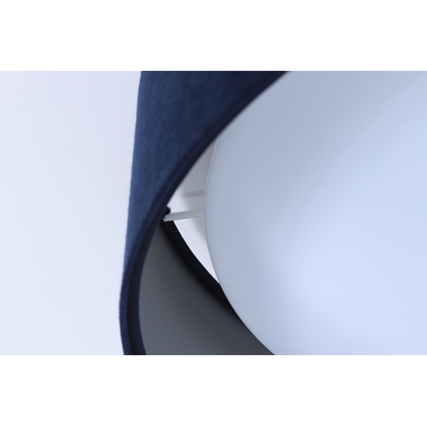 LED-loftlampe GALAXY LED/24W/230V Ø 44 cm blå/sølv