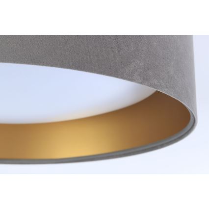 LED loftlampe GALAXY LED/24W/230V Ø 44 cm grå/guld