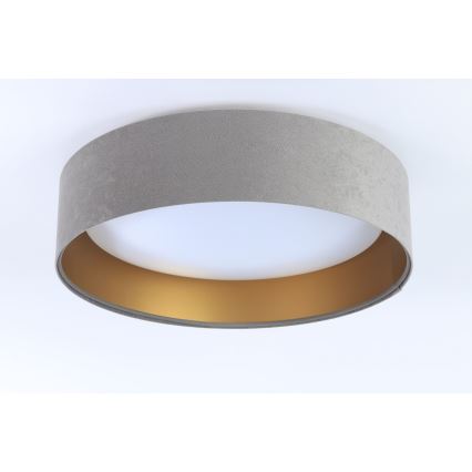 LED loftlampe GALAXY LED/24W/230V Ø 44 cm grå/guld