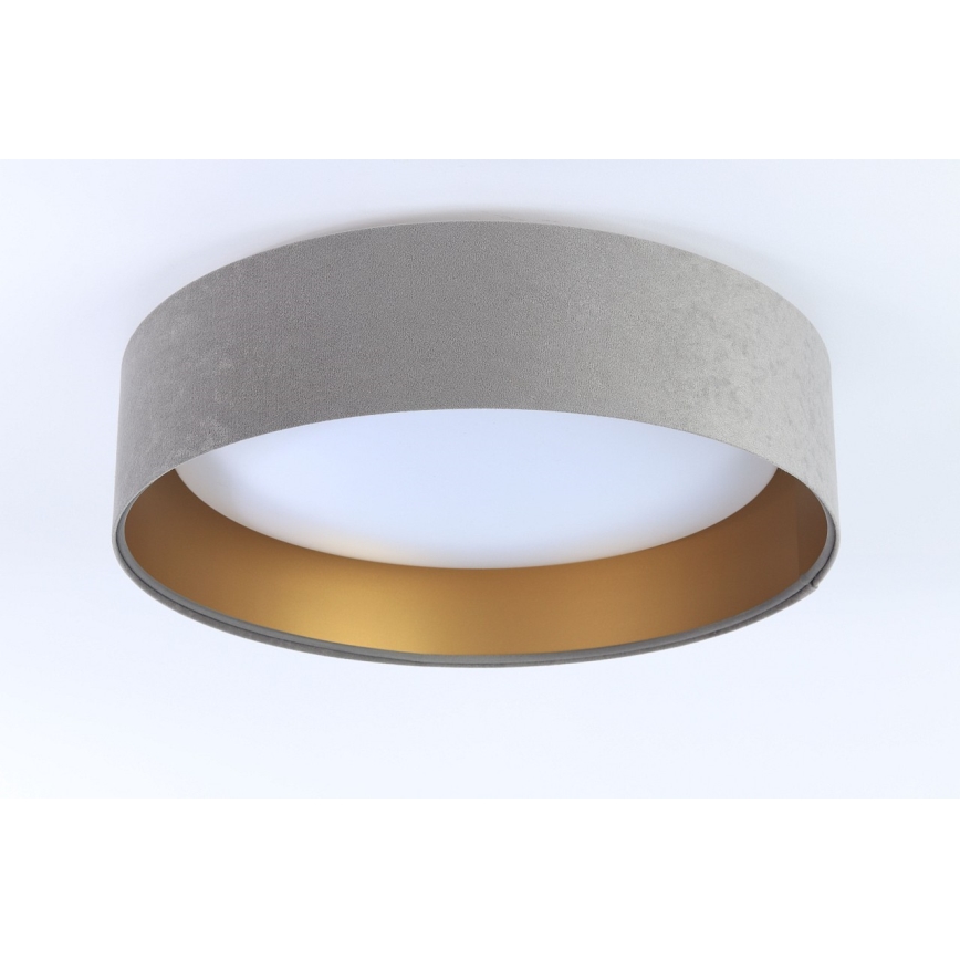 LED loftlampe GALAXY LED/24W/230V Ø 44 cm grå/guld