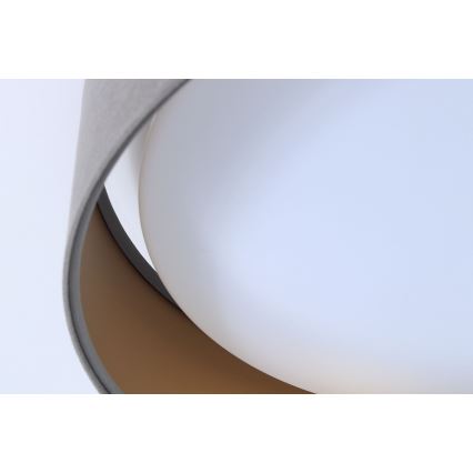 LED loftlampe GALAXY LED/24W/230V Ø 44 cm grå/guld