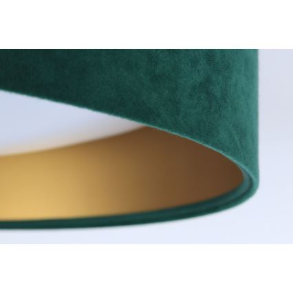 LED Loftlampe GALAXY LED/24W/230V Ø 44 cm grøn/guld