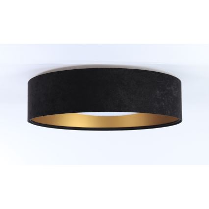 LED loftlampe GALAXY LED/24W/230V Ø 44 cm sort/guld