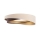 LED-loftlampe GALAXY MODERN LED, 24 W, 230 V, Ø 55 cm, beige/brun/guld
