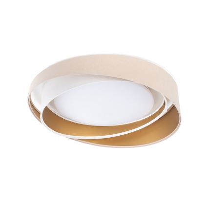 LED-loftlampe GALAXY MODERN LED/24W/230V Ø 55 cm beige/hvid/guld